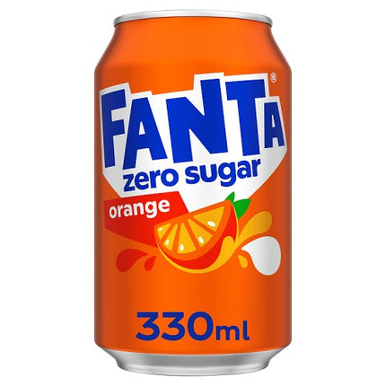 Fanta Orange Zero Sugar 330ml