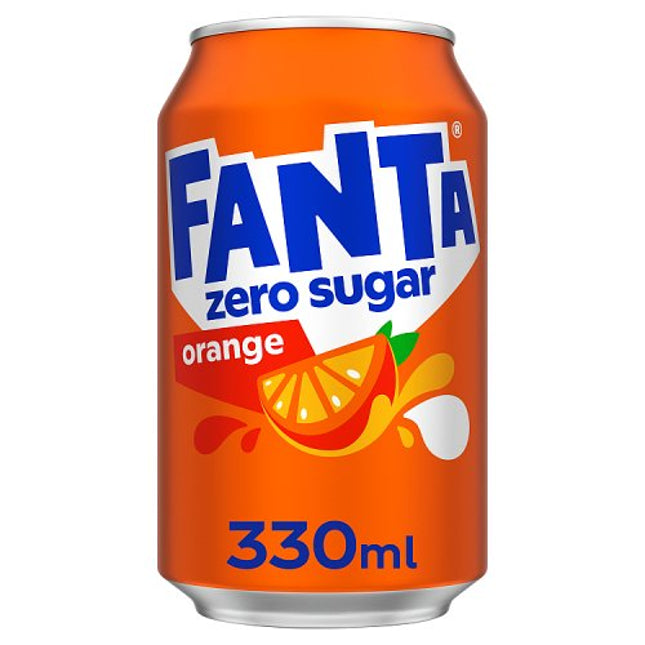 Fanta Orange Zero Sugar 330ml