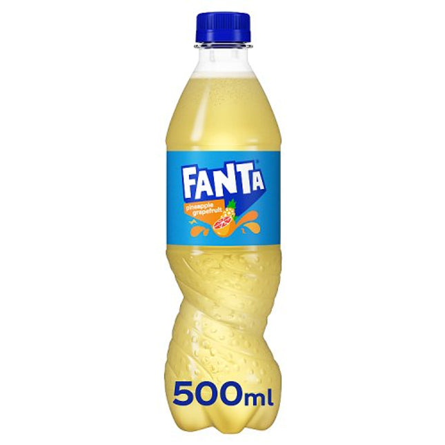 Fanta Pineapple and Grapefruit 500ml