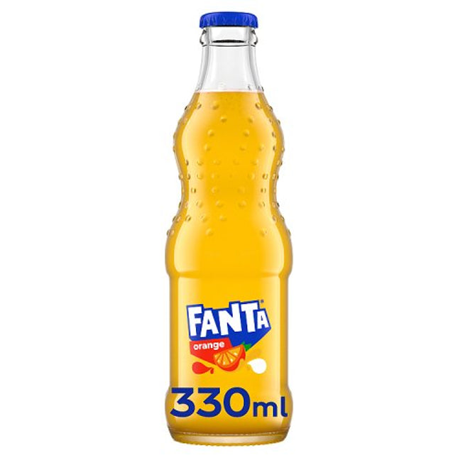 Fanta Orange 330ml Glass