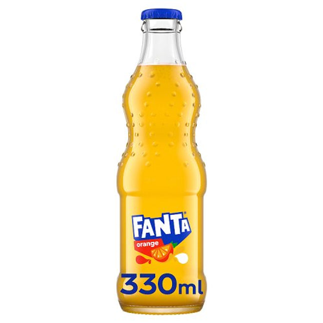 Fanta Orange 330ml Glass