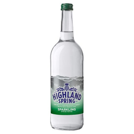 Highland Spring Sparkling 750ml Glass