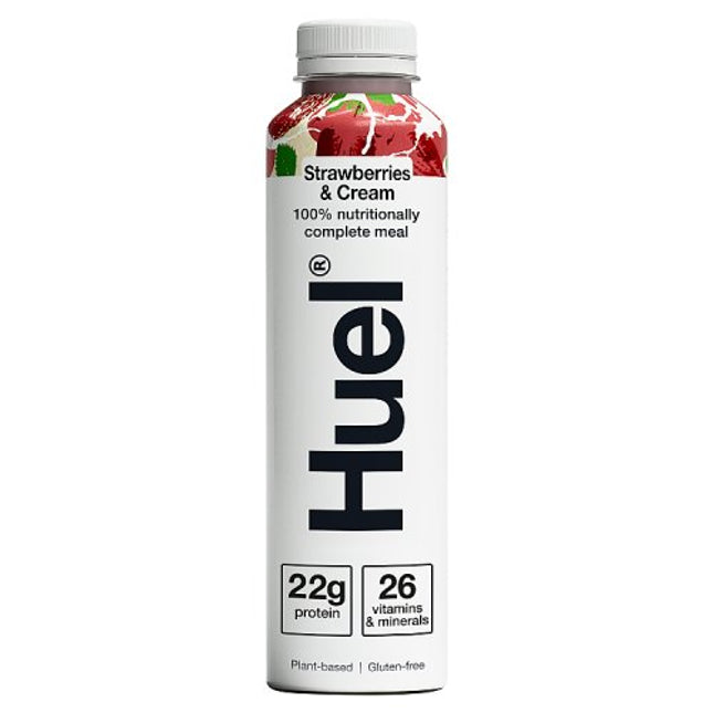 Huel Ready-to-Drink Strawberries & Cream Flavour Complete Meal 500ml