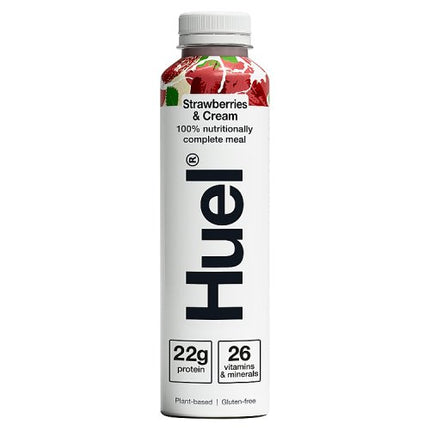 Huel Ready-to-Drink Strawberries & Cream Flavour Complete Meal 500ml