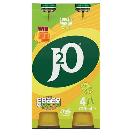 J2O Apple & Mango 4x275ml Glass