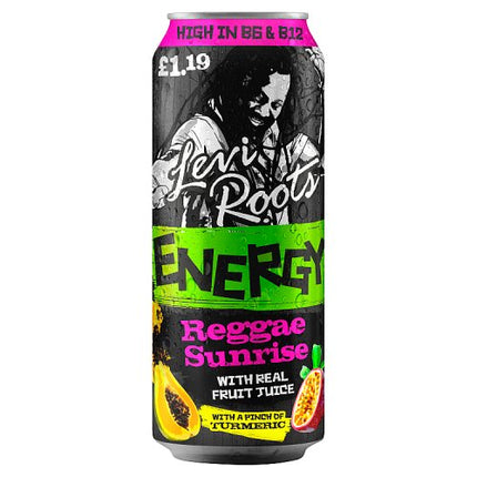 Levi Roots Reggae Sunrise Energy 500ml PMP £1.19