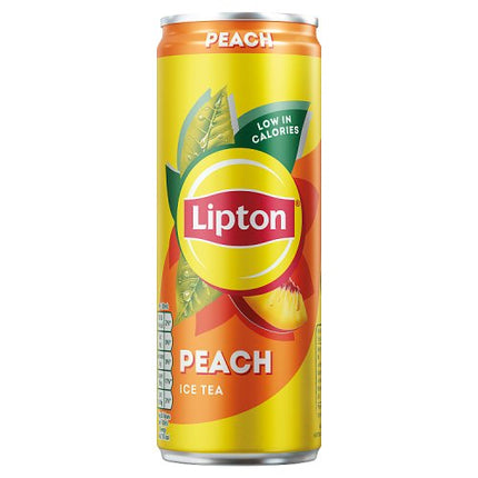 Lipton Ice Tea Peach Sleek Can 330ml