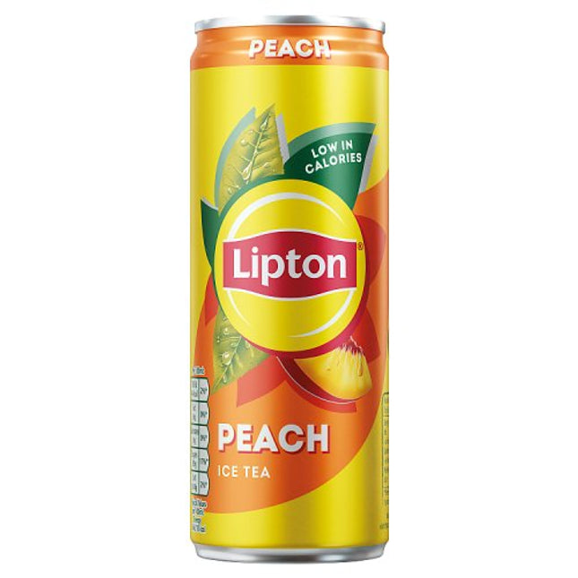 Lipton Ice Tea Peach Sleek Can 330ml