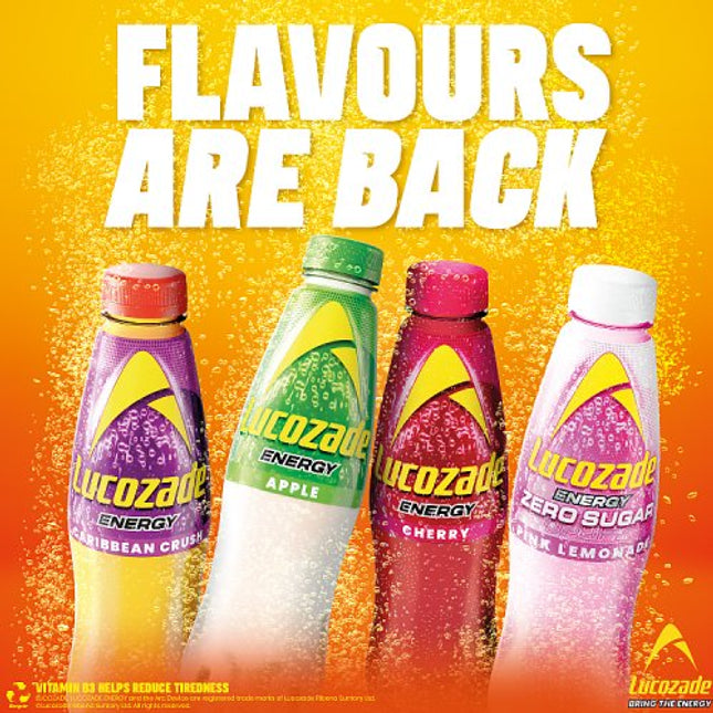 Lucozade Energy Cherry 500ml