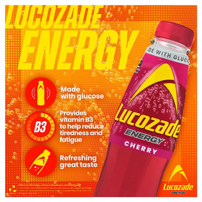 Lucozade Energy Cherry 500ml