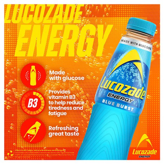 Lucozade Energy Blue Burst 900ml