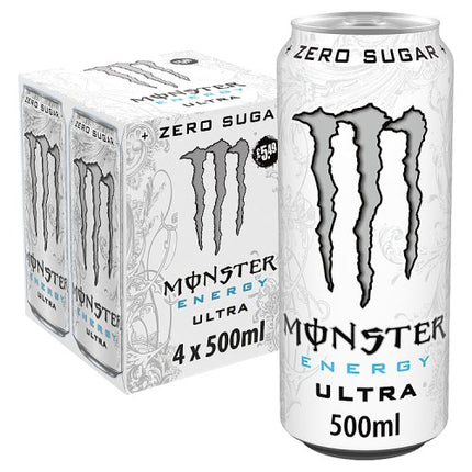 Monster Ultra Zero 4x500ml £5.49