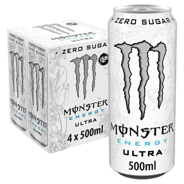 Monster Ultra Zero 4x500ml £5.49