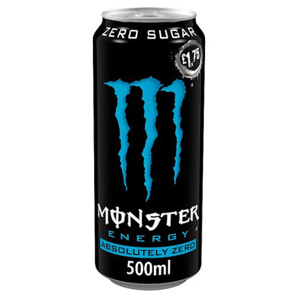 Monster Absolute Zero 500ml £1.75