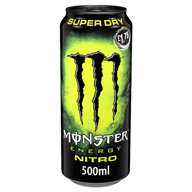 Monster Nitro Super Dry 500ml £1.75