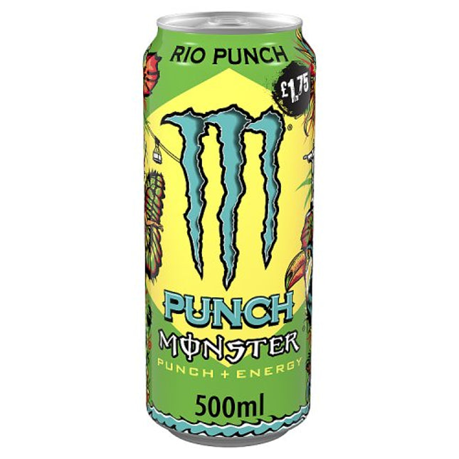 Monster Rio Punch 500ml £1.75