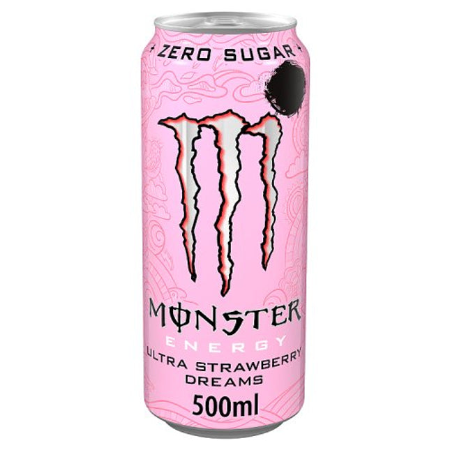Monster Ultra Zero Strawberry Dream 500ml £1.65