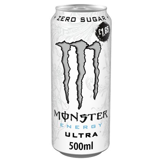 Monster Ultra Zero White 500ml £1.65