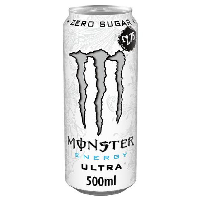 Monster Ultra Zero White 500ml £1.75
