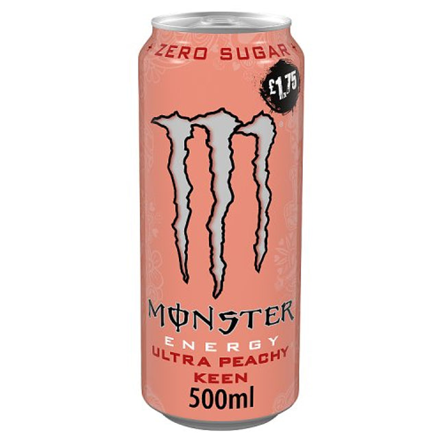 Monster Ultra Peachy Keen 500ml £1.75