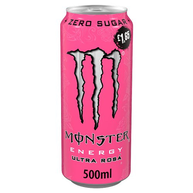 Monster Ultra Zero Rosa 500ml £1.65