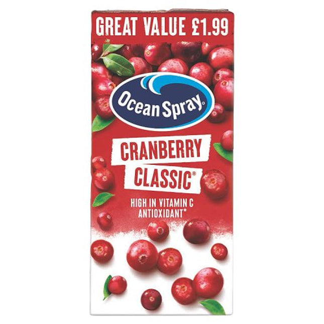 Ocean Spray Cranberry Classic £1.99 1L