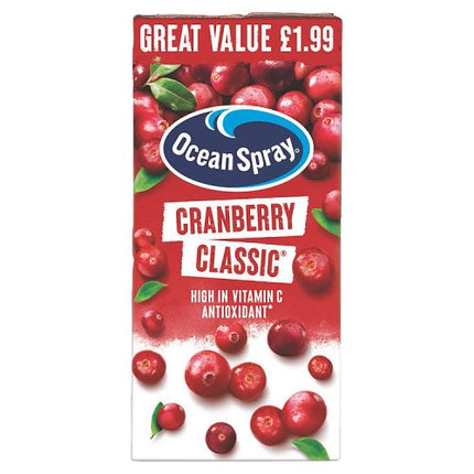 Ocean Spray Cranberry Classic £1.99 1L
