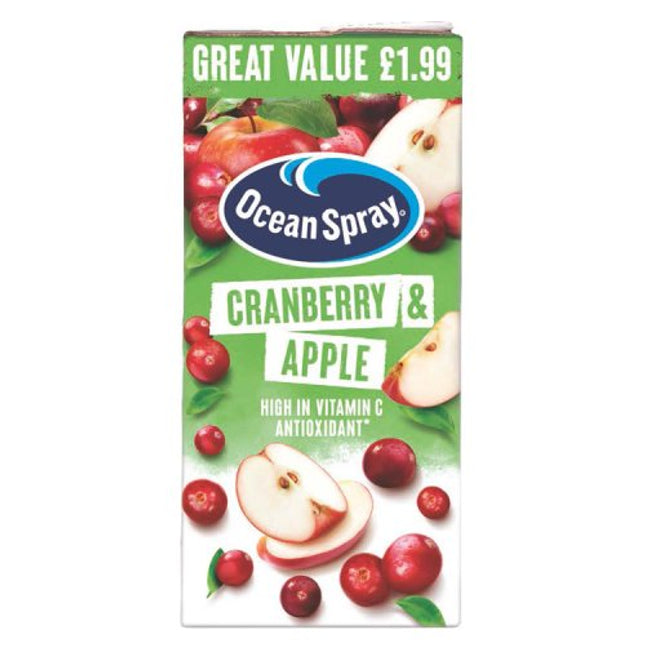 Ocean Spray Cranberry Apple £1.99 1L