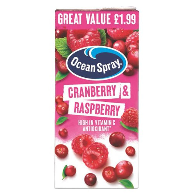 Ocean Spray Cranberry Raspberry £1.99 1L