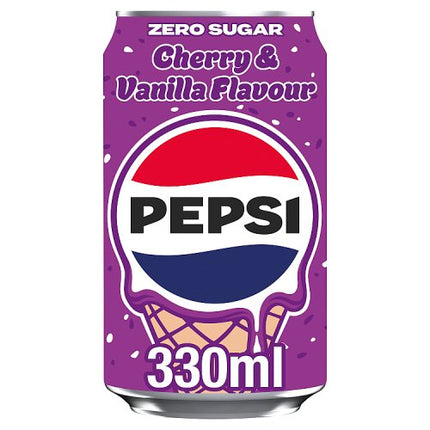 Pepsi Cherry Vanilla Can 330ml