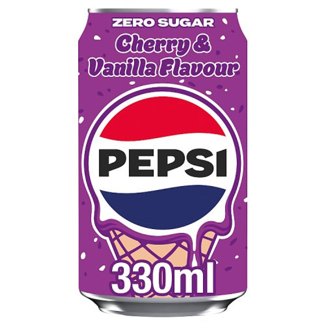 Pepsi Cherry Vanilla Can 330ml
