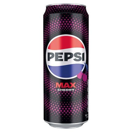 Pepsi Max Cherry Sleek Can 330ml