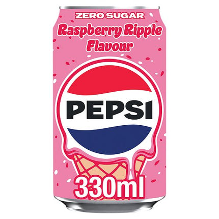Pepsi Raspberry Ripple Can 330ml