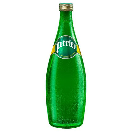 Perrier Sparkling Natural Mineral Water 750ml Glass