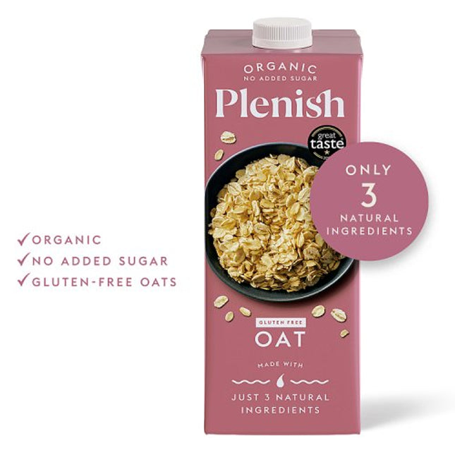Plenish Organic Oat Dairy Alternative Long Life 1L