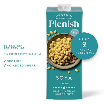Plenish Organic Soya Dairy Alternative Long Life 1L