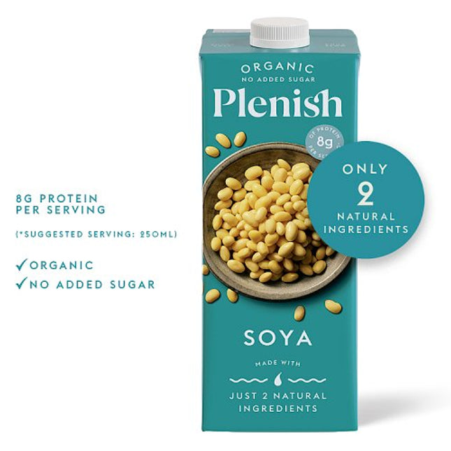 Plenish Organic Soya Dairy Alternative Long Life 1L