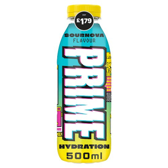 Prime Hydration Drink Sour Nova 500ml £1.79