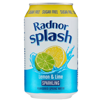 Radnor Splash Sparkling Lemon & Lime Can 330ml