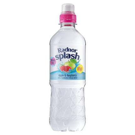 Radnor Splash Apple & Raspberry Still Flavoured Spring Water 500ml 85p
