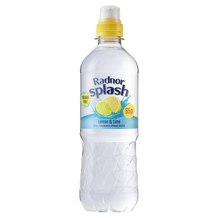 Radnor Splash Lemon & Lime Still Flavoured Spring Water 500ml 89p