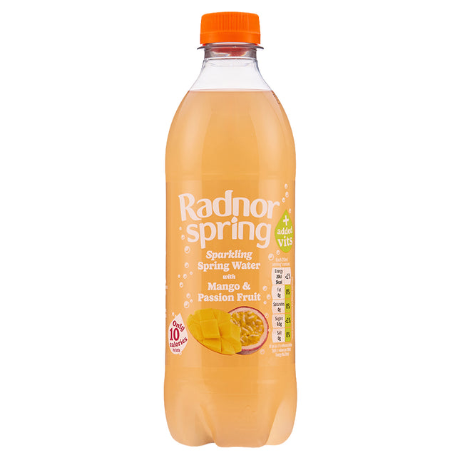 Radnor Spring Mango & Passion Fruit Sparkling Water 500ml
