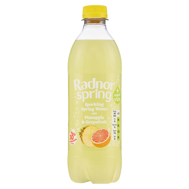 Radnor Spring Pineapple & Grapefruit Sparkling Water 500ml