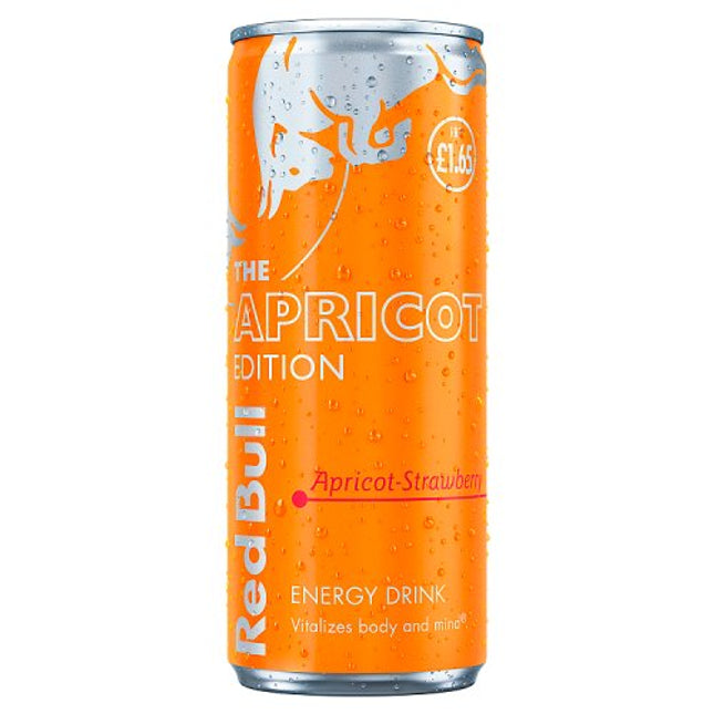Red Bull Apricot Edition 250ml £1.65