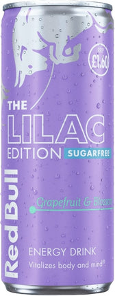 Red Bull Sugar Free Lilac 250ml £1.60