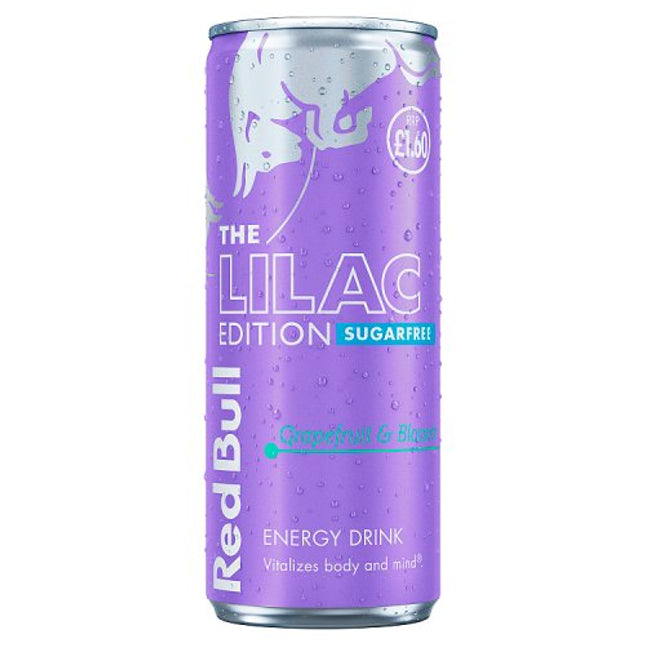 Red Bull Sugar Free Lilac 250ml £1.60