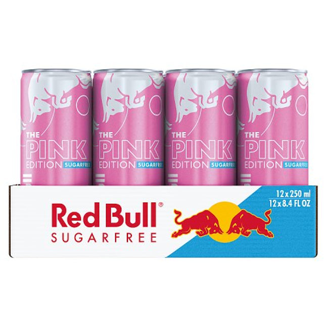 Red Bull Energy Sugar Free Pink 250ml £1.70