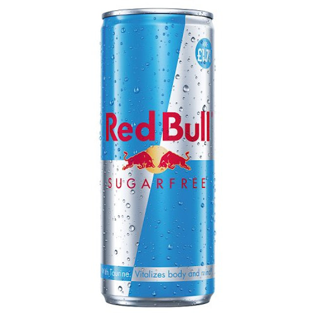 Red Bull Energy Sugar Free 250ml £1.70