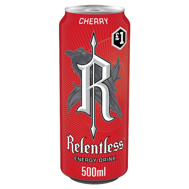 Relentless Cherry 500ml £1.00