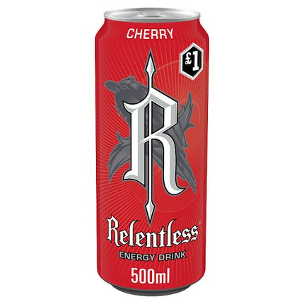 Relentless Cherry 500ml £1.00